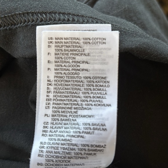 Adidas Black with Red Yellow Logo Short Sleeve Tee Shirt Size L - Picture 4 of 4